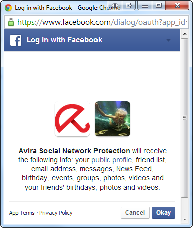Avira_Social_Shield_permission