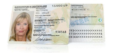 Neuer Personalausweis. Quelle: BMI Neuer Personalausweis. Quelle: BMI