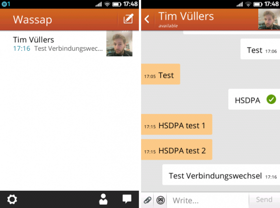 Wassap-Screenshots