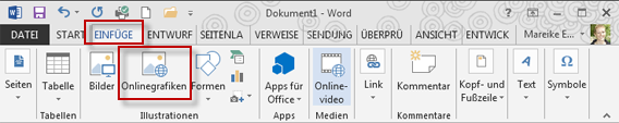 ClipArts einfügen
