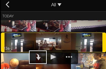 iPad Video Edit - Insert Clip