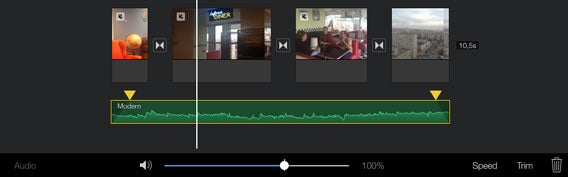 iPad Video Edit - Audio