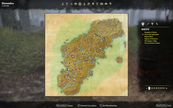 Elder Scrolls Online - Map