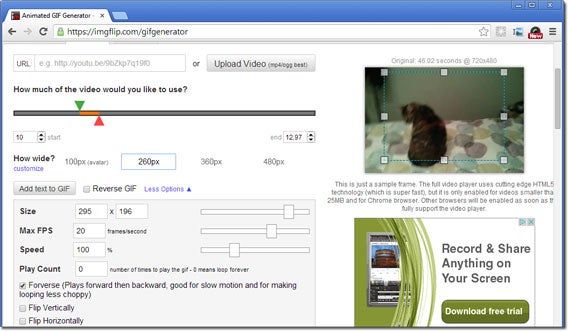 Web-App - Imgflip Gifgenerator