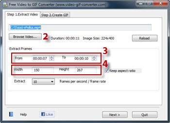 Free Video to GIF Converter
