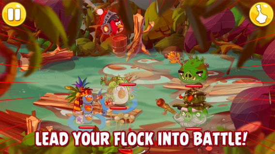 Angry Birds Epic ist ein rundenbasiertes Rollenspiel
