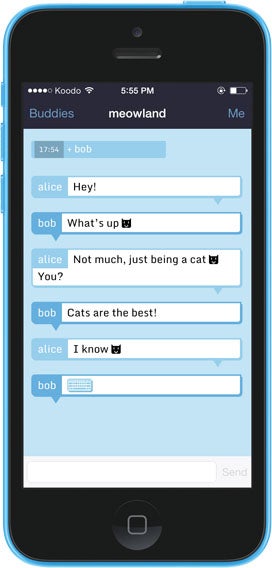 Cryptocat iPhone-App