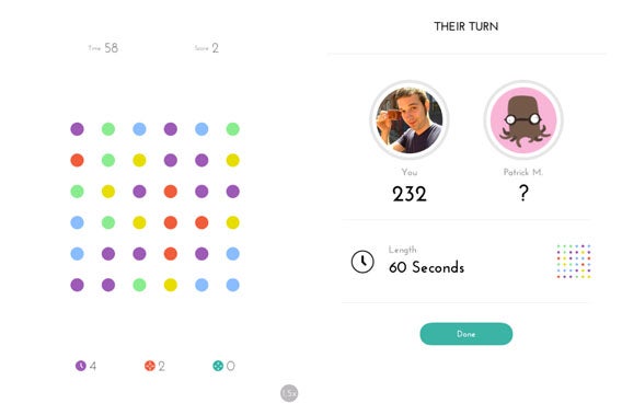 Dots: der neue Challenge-Modus