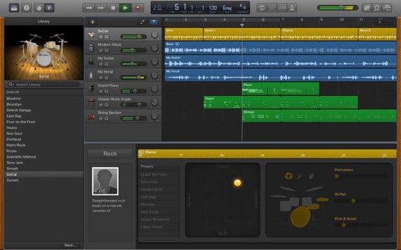 GarageBand 11 - Screenshot GarageBand 11 - Screenshot
