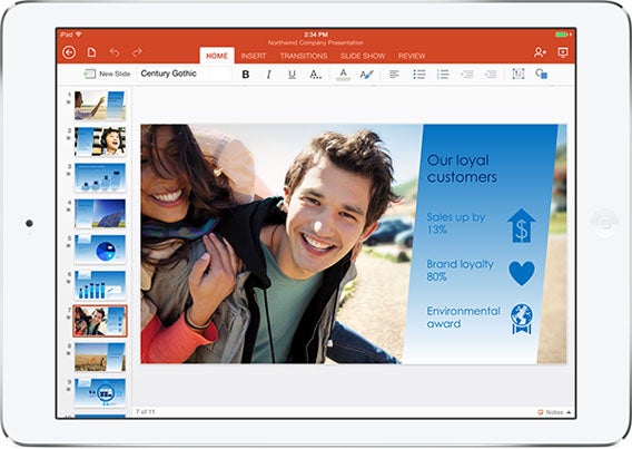 Microsoft Office für iPad