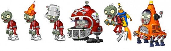 Plants vs. Zombies 2 - Far Future Update - Zombies