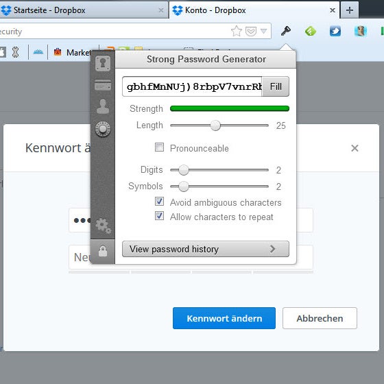 1Password generiert sichere Passwörter ganz automatisch.