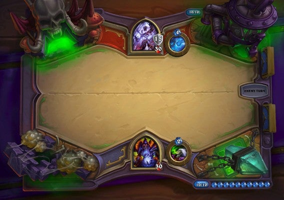 Hearthstone: Der Fluch von Naxxramas Spielfeld Screenshot