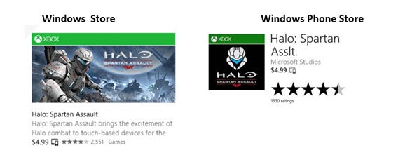 Microsoft Universal Windows App Beispiel Halo