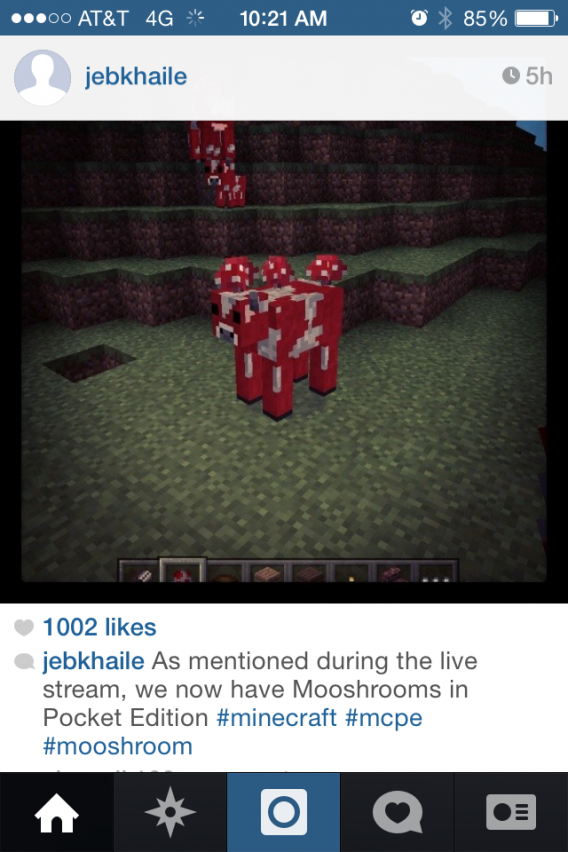 Minecraft - Pocket Edition: Die Pilzkuh