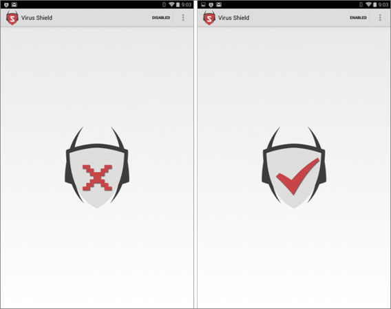 Virus Shield X und Haken