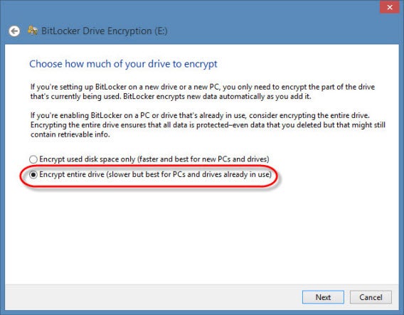 activate bitlocker non-system drives_ 04