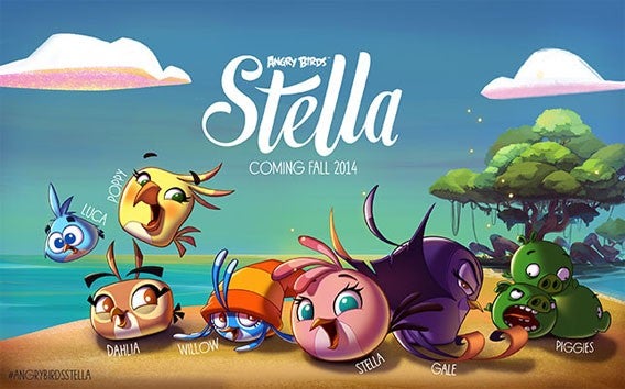 Die neue Angry Birds-Ausgabe Angry Birds Stella erscheint im September