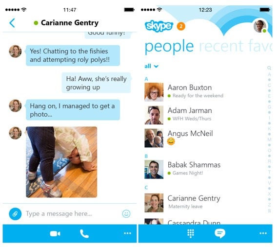 Skype 5.0 für iPhone: Microsoft kündigt großes Update mit neuem Design und Geschwindigkeitsverbesserung an