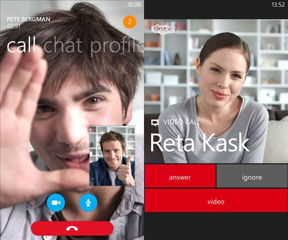 Skype für Windows Phone: Update mit Unterstützung für die Sprachassistentin Cortana und Benachrichtigungen über das Action Center