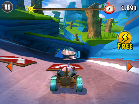 Angry Birds Go! jetzt auch mit Multiplayer-Wettrennen