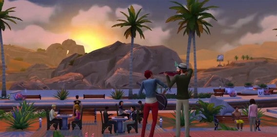 Die Sims 4: Auch die Basis-Version des Spiels kommt mit mehreren Welten