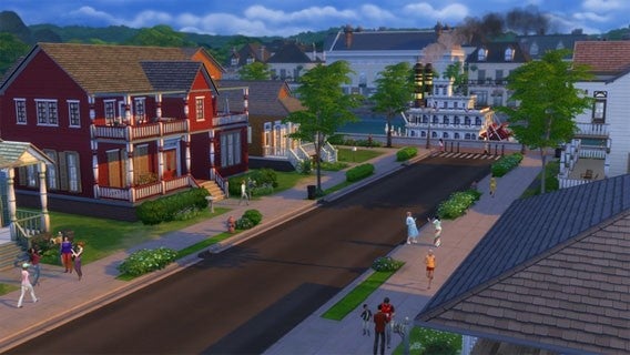 Die Sims 4: Neue Bilder von Oasis Springs und die Rückkehr altbekannter Spielfiguren