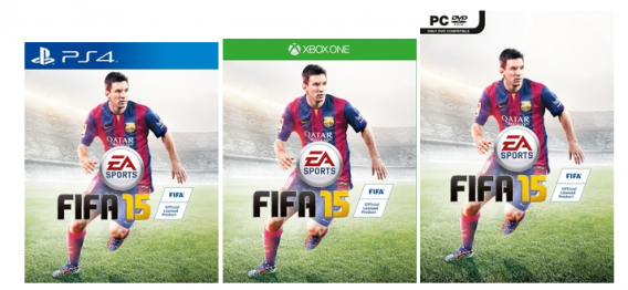 FIFA 15: Messi ist auch dieses Jahr wieder der Coverstar des Spiels