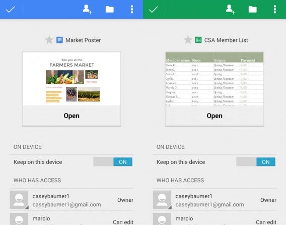Google Docs und Tabellen: Microsoft-Office Dokumente ohne Konvertierung bearbeiten