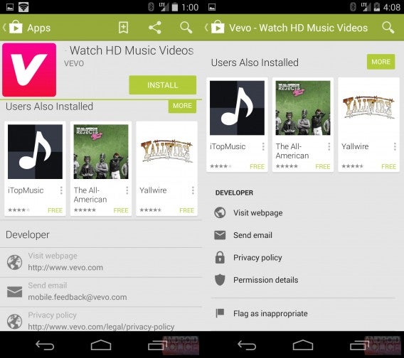 Google Play Store: Neues Design verbessert die Präsentation von Apps und Filmen