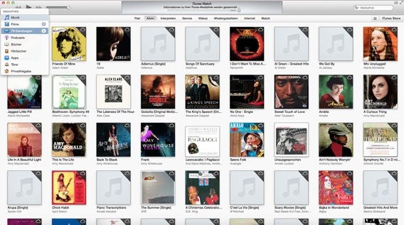 iTunes 12: So sieht das neue Design des Medienplayer von OS X Yosemite aus