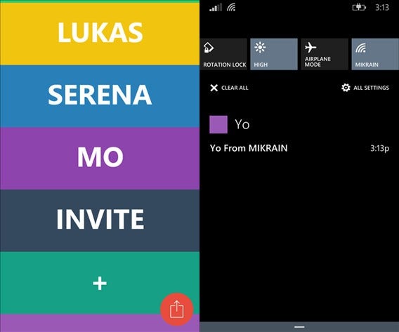Just Yo: Die Messenger-App für Ultra-Kurznachrichten ist jetzt auch für Windows Phone verfügbar