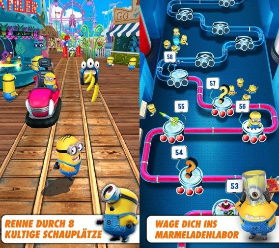 Ich Einfach Unverbesserlich: Minion Rush: Das kostenlose Marmeladenlabor-Update bringt neue Abenteuer und Kostüme