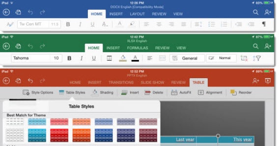 Office-for-iPad-ribbon