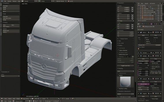 Euro Truck Simulator 2: Neuer Mercedes-Benz Actros Truck in Arbeit Euro Truck Simulator 2: Neuer Mercedes-Benz Actros Truck in Arbeit