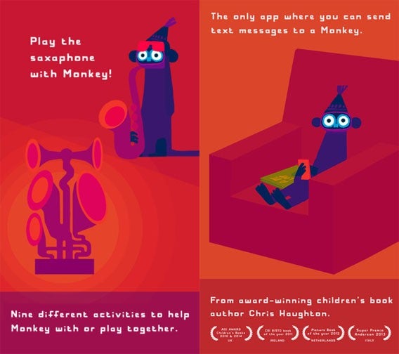 Hut-Affe: Virtueller Spielgefährte für Kinder unter fünf Jahren Hut-Affe: Virtueller Spielgefährte für Kinder unter fünf Jahren