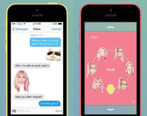 Imoji: Eigene Sticker für WhatsApp und Facebook Messenger erstellen