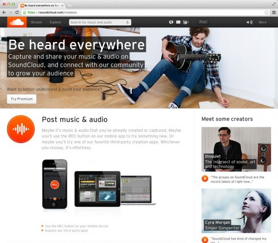 SoundCloud startet Werbe-Plattform On SoundCloud als Vorbereitung auf ein kostenpflichtiges Abo-Angebot SoundCloud startet Werbe-Plattform On SoundCloud als Vorbereitung auf ein kostenpflichtiges Abo-Angebot