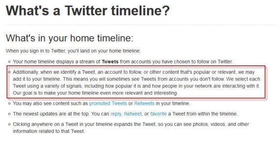 Twitter: Der Kurznachrichtendienst übernimmt die Kontrolle über die Timeline