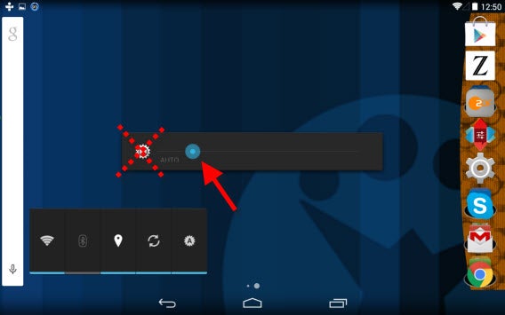 Android battery usage turn off auto brightness