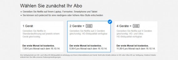 Netflix-Abopreise