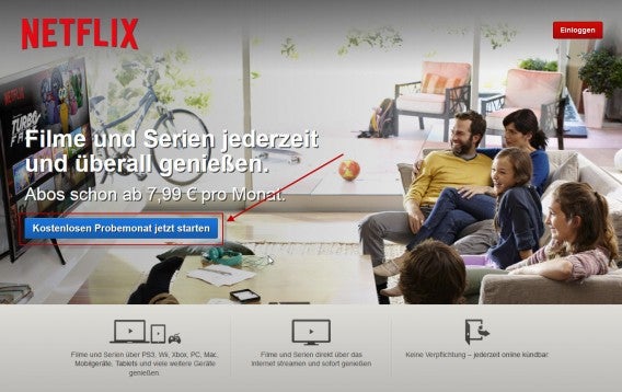 Netflix Start
