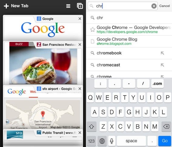 Google optimiert Chrome für iOS 8 mit neuem Teilen aus dem Browser