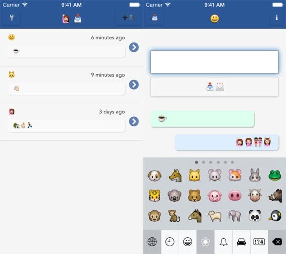 Emojli: Die kostenlose Messenger-App nur mit Smileys für Nachrichten ohne Worte ist für iOS erschienen Emojli: Die kostenlose Messenger-App nur mit Smileys für Nachrichten ohne Worte ist für iOS erschienen