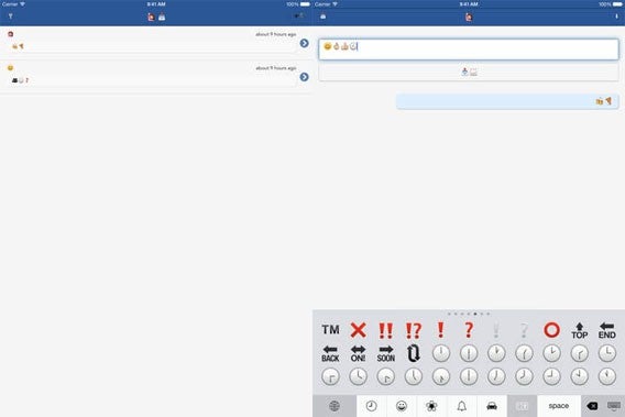 Emojli: Die kostenlose Messenger-App nur mit Smileys für Nachrichten ohne Worte ist für iOS erschienen Emojli: Die kostenlose Messenger-App nur mit Smileys für Nachrichten ohne Worte ist für iOS erschienen