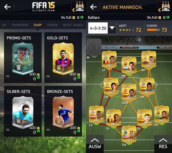 FIFA 15: Die neue Ausgabe der Fußball-Simulation und die kostenlose Begleit-App sind erschienen