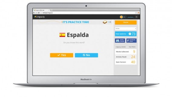 Lingua.ly: Die kostenlose Lernhilfe für Fremdsprachen verbessert das Design und Sammeln von Vokabeln mit der Browser-Erweiterung