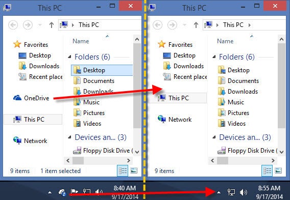 windows 8.1 deactivate onedrive desktop