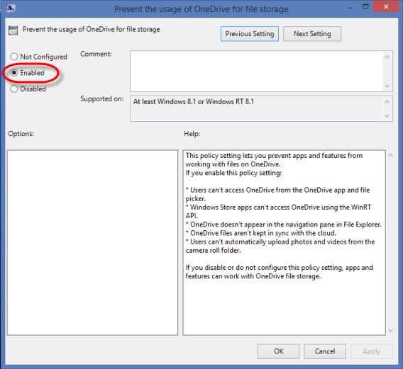 windows 8.1 deactivate onedrive group policy_00b