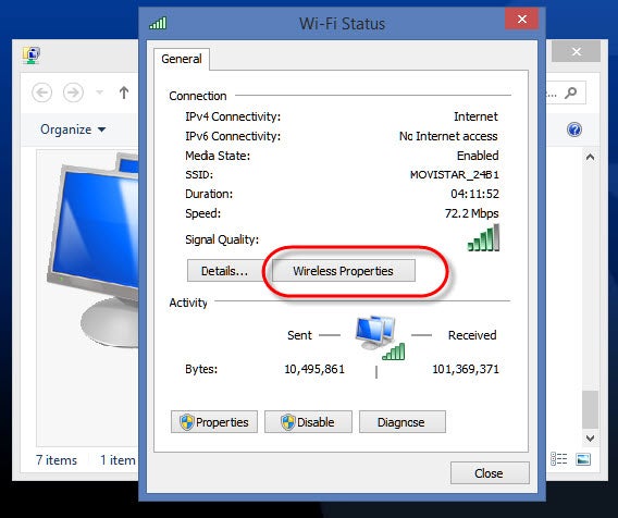 windows - find out wifi password